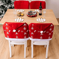 thumbnail image 3 of Christmas Chair Cover Decorative Christmas Chair Cover for Home Kitchen Dining Room-Decor Party Decor, 3 of 9
