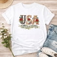thumbnail image 2 of USA 250 Years of Freedom T-Shirt – Retro Patriotic Independence Day Tee, 2 of 6
