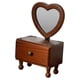 thumbnail image 4 of Espejo de sobremesa, espejo de maquillaje, elegante decoración de escritorio, retro, portátil. Corazón, 4 of 9