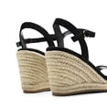 thumbnail image 4 of DREAM PAIRS Espadrilles Wedge Sandals for Women, Women's Open Toe Summer Dressy Sandals with Adjustable Ankle Strap and Soft Footbed, 4 of 8