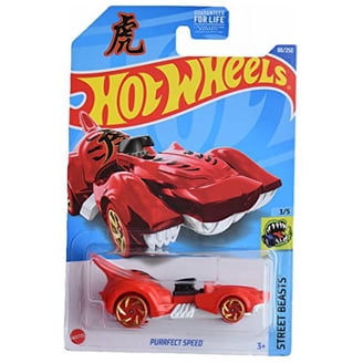 Hot Wheels Street Beasts 5-Pack - Assorted Die-Cast Cars, Portable Play Set For Kids