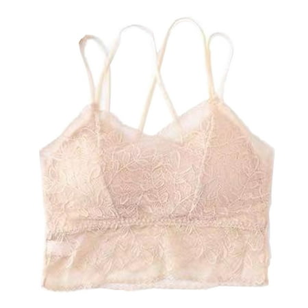 

Women & Gril Bralette French Lace Outside Bras Sexy Bralettes Sexy Back Chest circumference 70-130cm