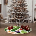 thumbnail image 4 of Sikiie Vegetables2 Nativity Christmas Tree Skirt, Jesus Christian Winter Holiday Tree Mat Decoration(30-48IN)36", 4 of 6