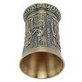 thumbnail image 3 of Bronze Color Metal Cups, European Safe Chalice Embossed Cup, Handmade Home Ornaments For Parties, Afternoon Tea Art Craft Decoration Collection, 3 of 8
