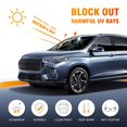 thumbnail image 3 of Car Windshield Sun Shade Funny for Car Front Window Soccer Breaking Glass Foldable Car Sunshade Windshield | Vehicle Car Sun Visor UV Rays &Heat Blocker Covers Auto Window Protector, 3 of 5