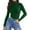 Green, variant on TrdSipl Womens Turtleneck Sweaters Casual Long Sleeve Pullover Sweaters Winter Mock Neck Knit Tshirt Warm Slim Fit Basic Tops Dark Green M