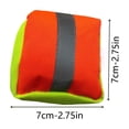thumbnail image 3 of CaiYueKe Reflective Canvas Bean Bag, Rope Handle Throwing Bag, Rice Husk Filled Game Prop, Outdoor Toss Game, Durable Throwing Toy, Nighttime Safety Toy, Family Yard Game, 3 of 9