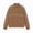 *Khaki, variant on ClodeEU Women's Color Block Stripe Half Zip Collar Long Sleeve Sweatshirt,Casual Loose Pullover Top Black,Women's Plus L
