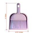 thumbnail image 2 of Cage Cleaner for Guinea Pigs, Hamsters, Chinchillas, Rabbits, Reptiles, Hedgehogs and Other Small Animals - Mini Dustpan and Brush Set Cleaning Tool for Animal Waste (1 Pack), 2 of 6