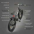 thumbnail image 5 of [Sales Promotion] Electric Bikes for Adults, 26" 750W Electric Bike Fat Tire 48V 15AH Removable Lithium Battery for Adults, 5 of 9