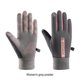 thumbnail image 3 of Jumpingount Guantes de ciclismo de invierno impermeables y resistentes al viento que se calientan y se mantienen secos mientras andan en bicicleta guantes y mitones Gris, 3 of 6