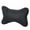 Black, variant on Walbest 1 Pack Car Neck Pillow PU Leather Travel Pillow for Head Rest Neck Support for Car Seat (Black)