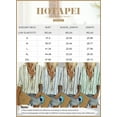 thumbnail image 6 of HOTAPEI Button Down Blouses for Women Striped Shirts Casual Long Sleeve Shirt Tops, 6 of 7