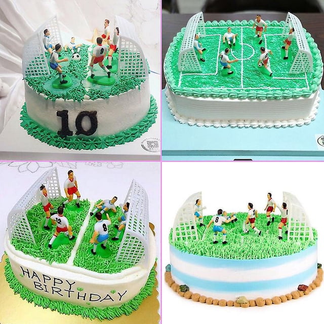 Decoración de Pasteles YONGSHENG de Escena de Fútbol para Niños