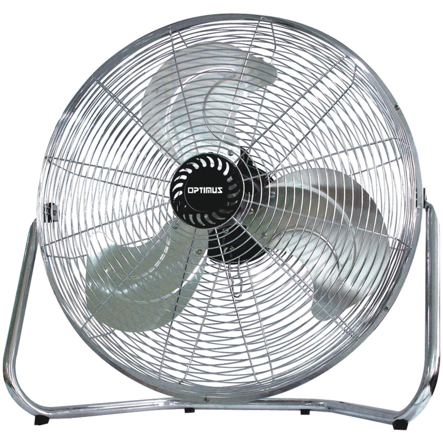 Modern Floor Fan Optimus F 4092 9 In 2 Speed Garage Metal Floor