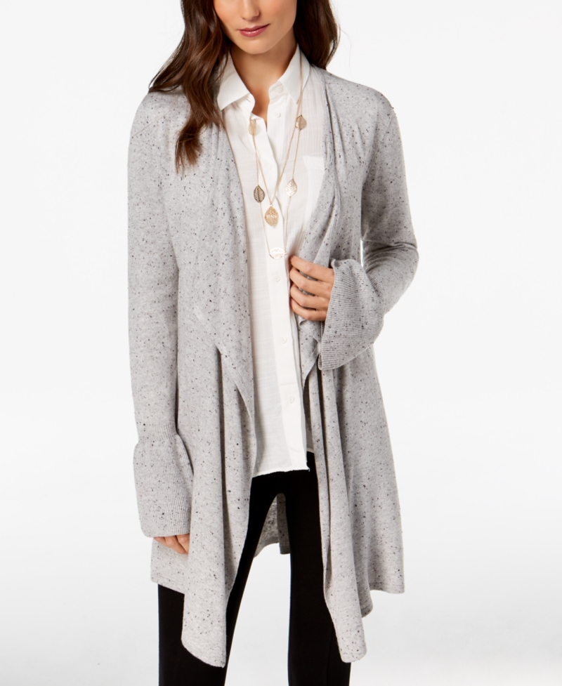 Style \u0026 Co - Draped Cardigan - Regular 