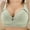 1-Wirefree-Green, variant on TrendVibe365 Wirefree Bras for Women No Underwire Wireless No Wire Push Up Everyday Bra Solid V Neck Daily Bra Breathable Spaghetti Straps Basic Bralette Full Coverage Soft Bras