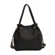 thumbnail image 3 of Bolso tipo cubo Salvador bolso de hombro de piel sintética moderno para mujer Negro, 3 of 9