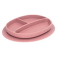 thumbnail image 1 of Plato de Succión para Bebé Libre de BPA Apto para Lavavajillas en Microondas Seguro para Evitar Resbalones Plato Dividido Portátil de Silicona para Niños Pequeños ANGGREK  Otros, 1 of 8
