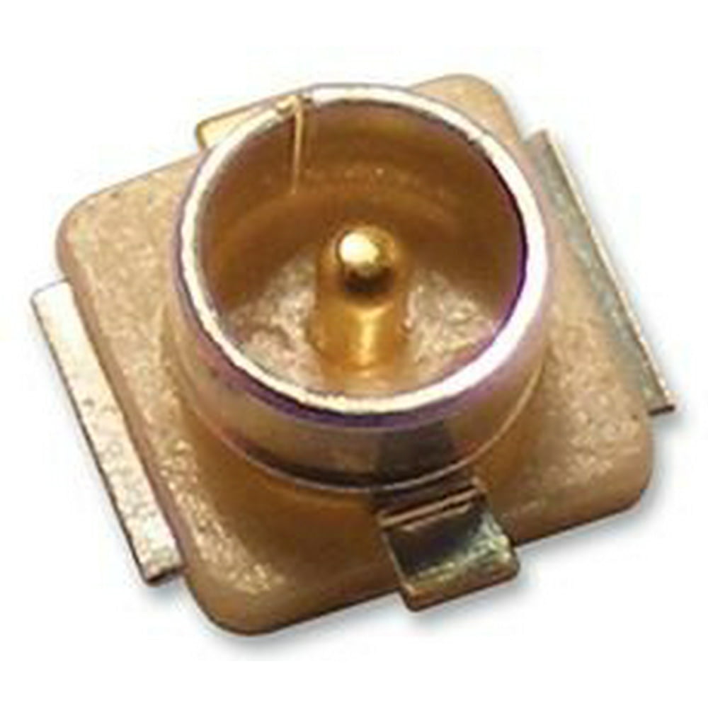 HRS (HIROSE) U.FLRSMT1(10) CONNECTOR, U.FL, STR JACK, SMT, 50 OHM, PCB (5 pieces) U.FLR