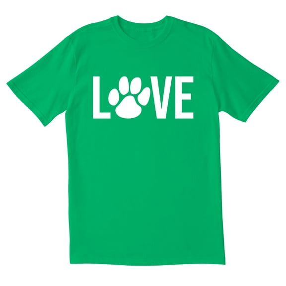 TotallyTorn Paw Love Novelty Sarcastic Funny Men's T Shirts