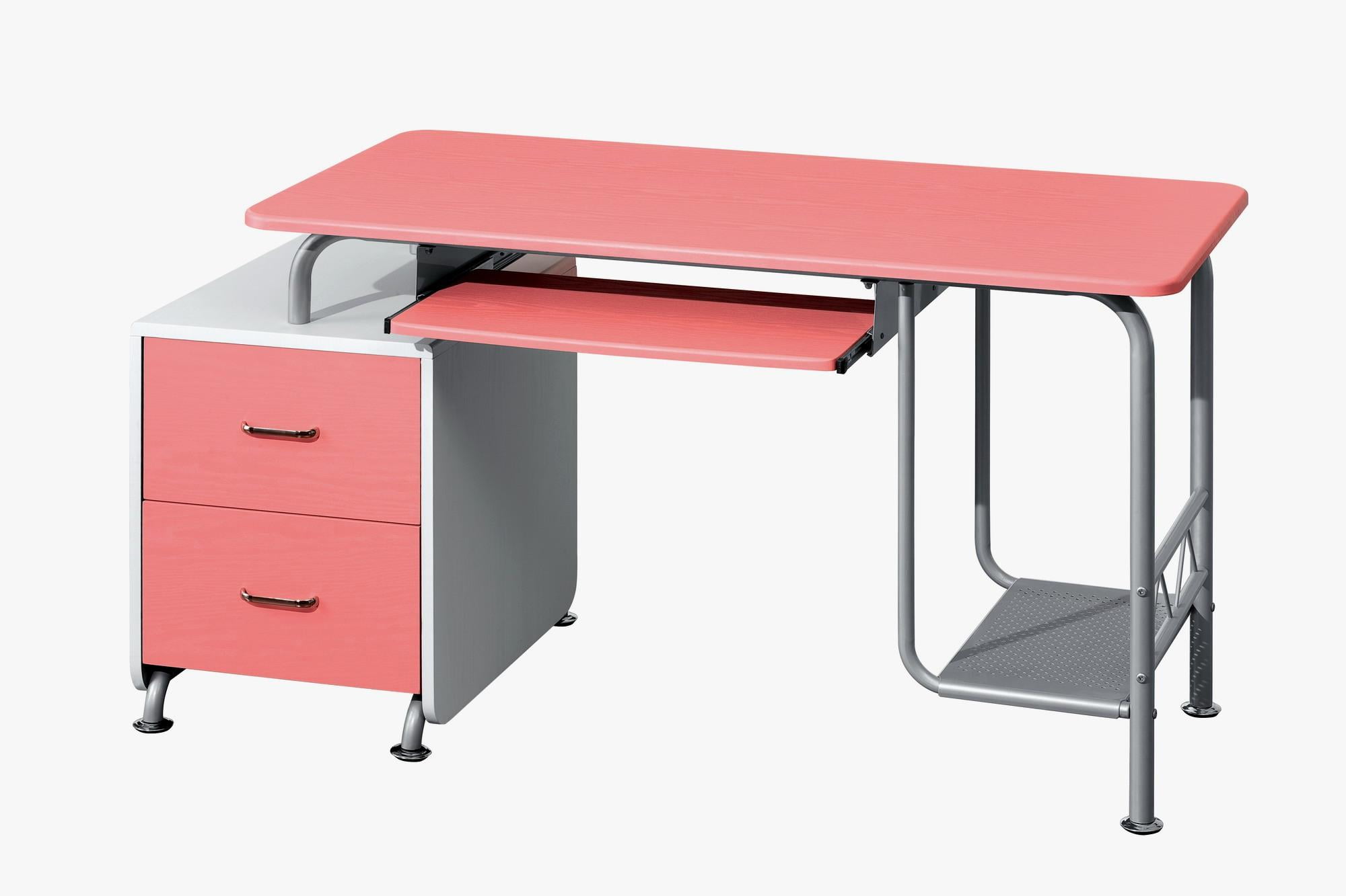 girls desk pink