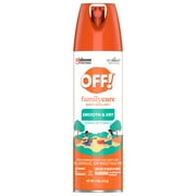 OFF! FamilyCare Mosquito Repellent Smooth & Dry Non-Greasy Spray, 4 oz