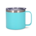 thumbnail image 1 of Bearachild Taza portátil de acero inoxidable con tapa de asa, Camper, taza para beber leche aislada al vacío, botella para acampar, hogar, coche al aire Mostrada Cielo azul Bearachild HA010518-07B, 1 of 6