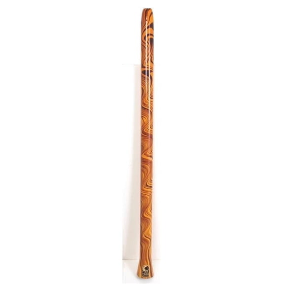 Duro Didgeridoo, Orange Swirl Design