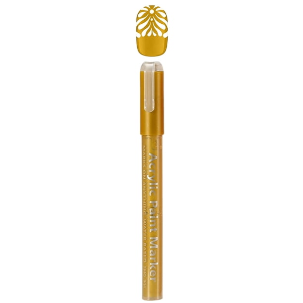 Pisexur Belleza Maquillaje Juego de rotuladores de grafiti para decoración de uñas, secado rápido, para pintar uñas a color, con diseño de flores, 2 mlpara mujeres y hombres