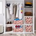 thumbnail image 6 of Foldable Fabric Storage Bin Home Cubes Clothing Organizer Bins Large Collapsible Box Basket for Home Organizer Tie-dye Flowers Pattern, 6 of 7