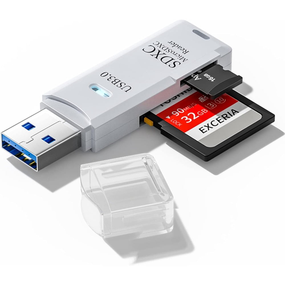 SmartMedia Card Reader Writer All-in-1 USB Universal Multi Card Adapter Slim Hub Read Smart Media I.826884260