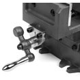 thumbnail image 3 of WEN Products 4.25 in. Compound Cross Slide Industrial Strength Benchtop and Drill Press Vise, 3 of 8
