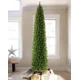 thumbnail image 5 of Árbol de Navidad artificial de PVC con forma de lápiz, punta fina, poste de bolígrafo, árbol de Navidad verde de 120 cm a 270 cm, decoración navideña para el hogar, 5 of 5