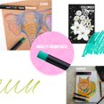 thumbnail image 4 of Art Set Posca Pastels Premium 24 pasteles de cera para adultos, 4 of 4