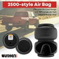 thumbnail image 7 of Vixen Air 1/2" NPT Single Air Port Suspension Air Spring/Air Bag with Internal Bump Stop/Jounce Bumper Dual Pack VXD2500SDP, 7 of 7