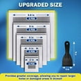 thumbnail image 2 of HSHDLDF Drywall Patch Kit Upgraded Size, 2/4/6/8/10 Inch Drywall Repair Kit Large Hole, Self Adhesive Fiberglass Wall Patch Repair Kit with Scraper, Dry Wall Quick Repair for Damaged Drywall Ceiling, 2 of 6