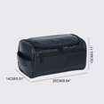 thumbnail image 5 of GUANGCAIJIA Large Cute Makeup Bag Organizer With Compartments Travel Toiletry Bag For Men Cosmetic Bags Set Black, 5 of 7