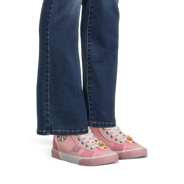 Nintendo Women's Princess Peach Casual High-Top Sneaker