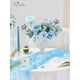 thumbnail image 5 of Flores artificiales de seda azul Serwalin para boda, 5 of 7