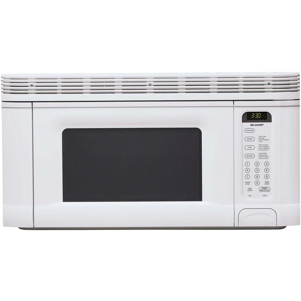 1.4 Cu. Ft. 950W Over the Range Microwave Oven - White - Walmart.com
