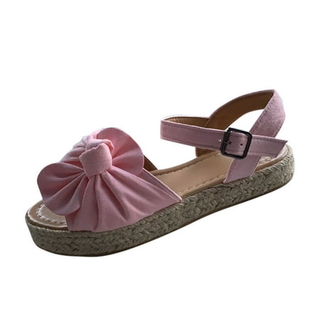 

adviicd Platform Sandals for Womens Espadrille Wedge Sandals Closed Toe Platform Lace up Size Large Bowknot Sandals Flat Peep Toe Sandals for Women