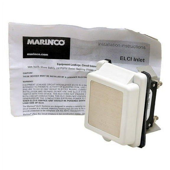 Marinco Boat Breaker Housing 6353EL | ELCI 50A 125/250V ABYC Compliant