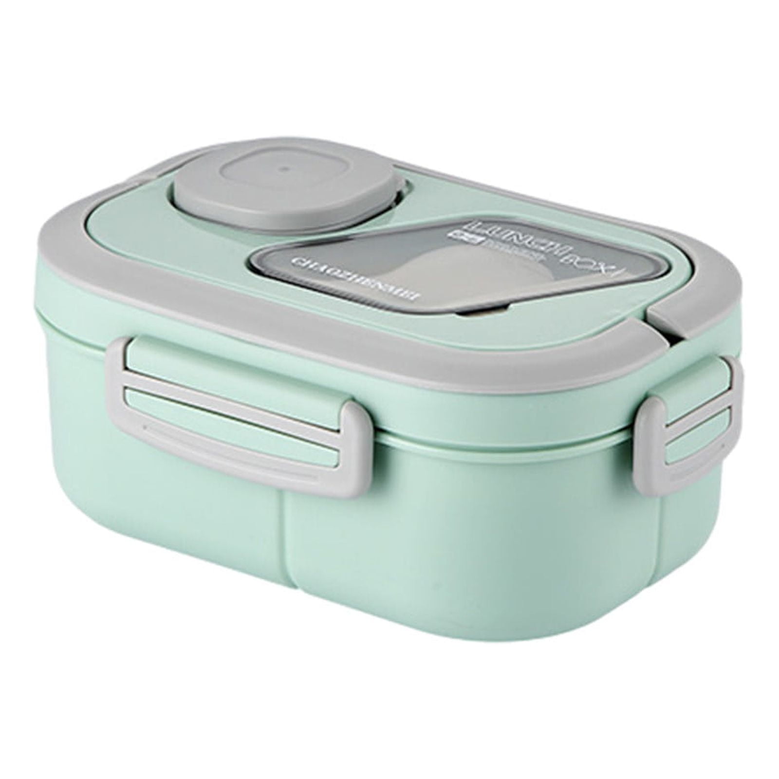 Wharick Dual-Layer Stainless Steel Bento Box for Adults & Kids,  Compartmented Food Containers Lunch Box Containers Leak-Proof,for  School,Travellers,Outdoor Picnic 