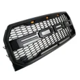 thumbnail image 3 of Raptor Style Grille for 2015-17 Ford F150 Matte Black, 3 of 4