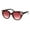 Burgundy, variant on Womens Rhinestone Sunglasses Butterfly Cateye Fashion Eyewear UV 400 White