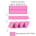 thumbnail image 4 of facefd Foldable Thick Yoga Mat Eco-Friendly Portable Travel Pilates Mat PVC Non-Slip Exercise Mat for Men/Women, 4 of 5
