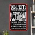 thumbnail image 3 of Placa Metal Vintage Tom Petty Pintura Hierro Rectangular Arte La Pared 20x30cm, 3 of 9