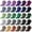 Mixed color, variant on Loritta 30 Pairs Ankle Socks for Women Colorful Low Cut Socks Bulk Pack Womens Socks Size 9 11