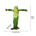 thumbnail image 2 of Creative Resin Frog Figurine Decor,Couple Frog Statue,Animal Collectible Figurines Mascot, 2 of 8
